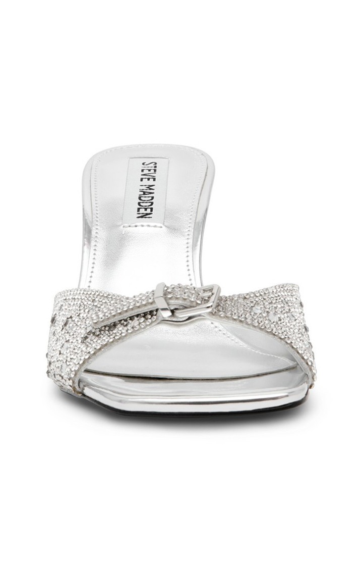 Assent-R Silver Heel Sandals