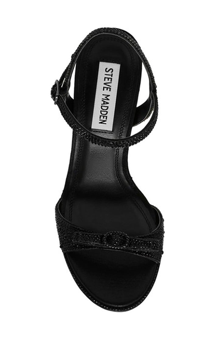 Chanter Black Heel Sandals