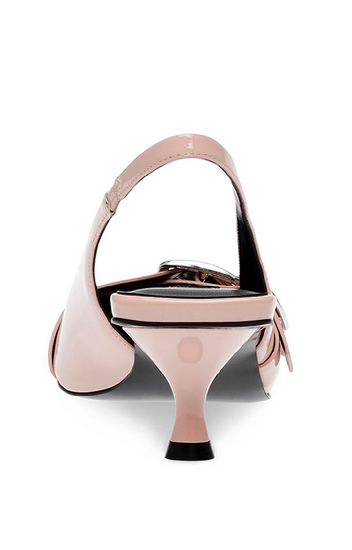 Stepback Pink Pumps