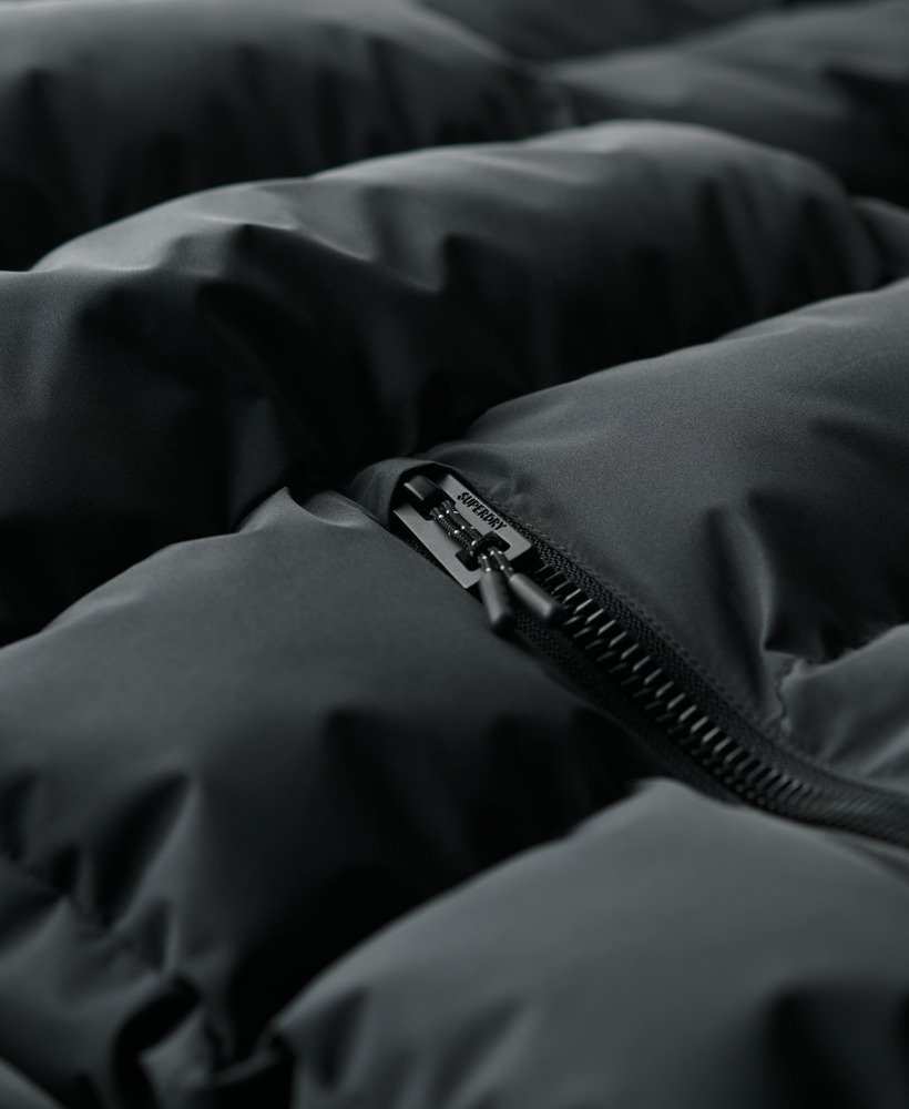 HOODED SPORTS PUFFER JACKET