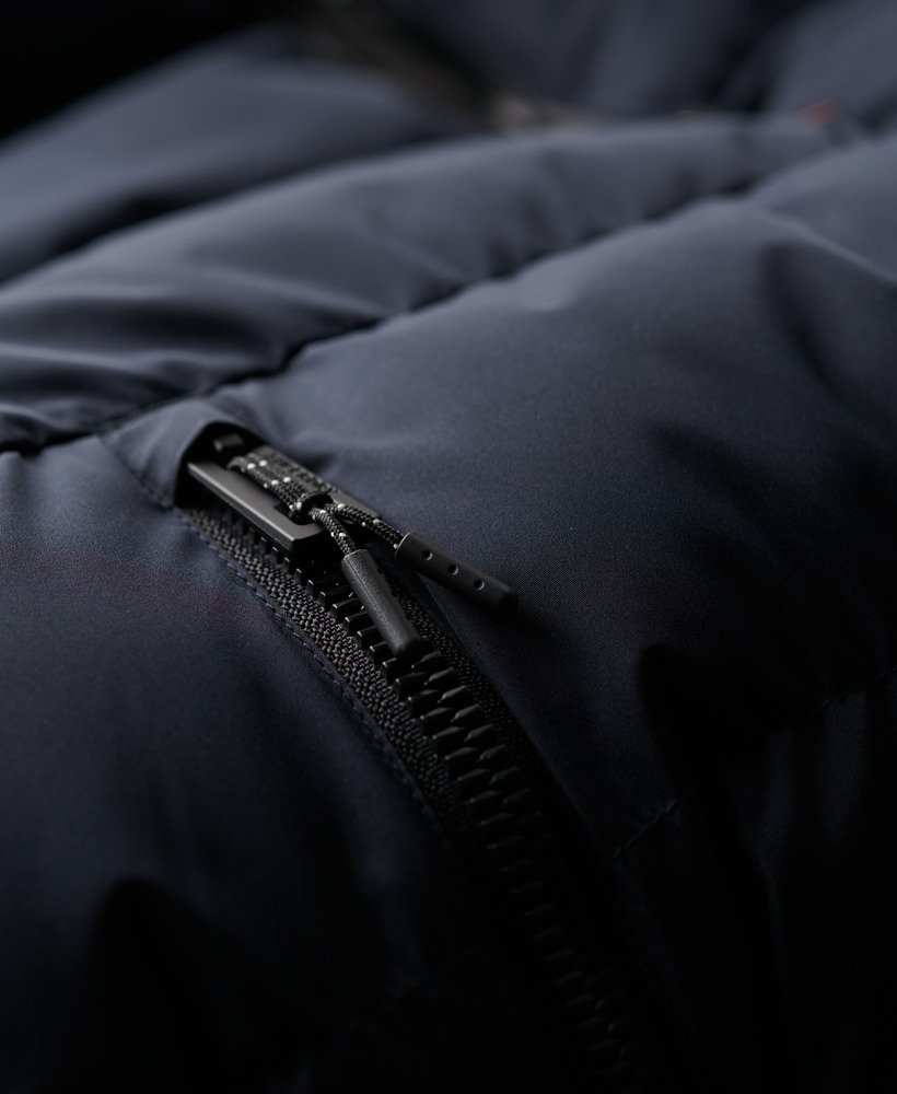 HOODED SPORTS PUFFER JACKET
