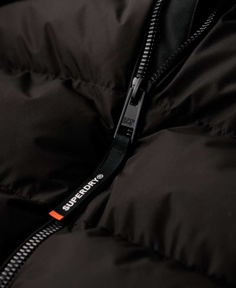 HOODED SPORTS PUFFER JACKET