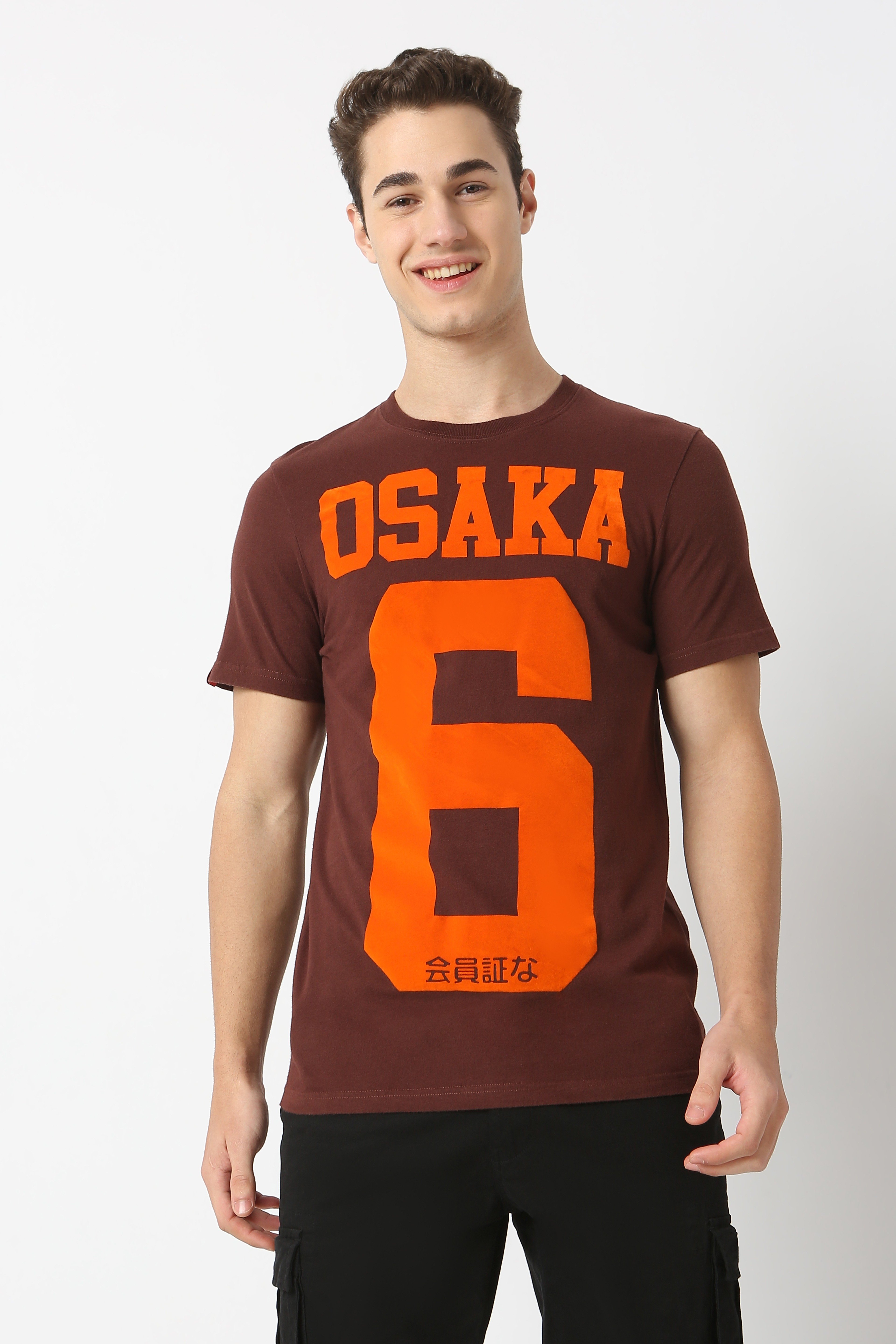 OSAKA 6 FLOCK PRINT TEE