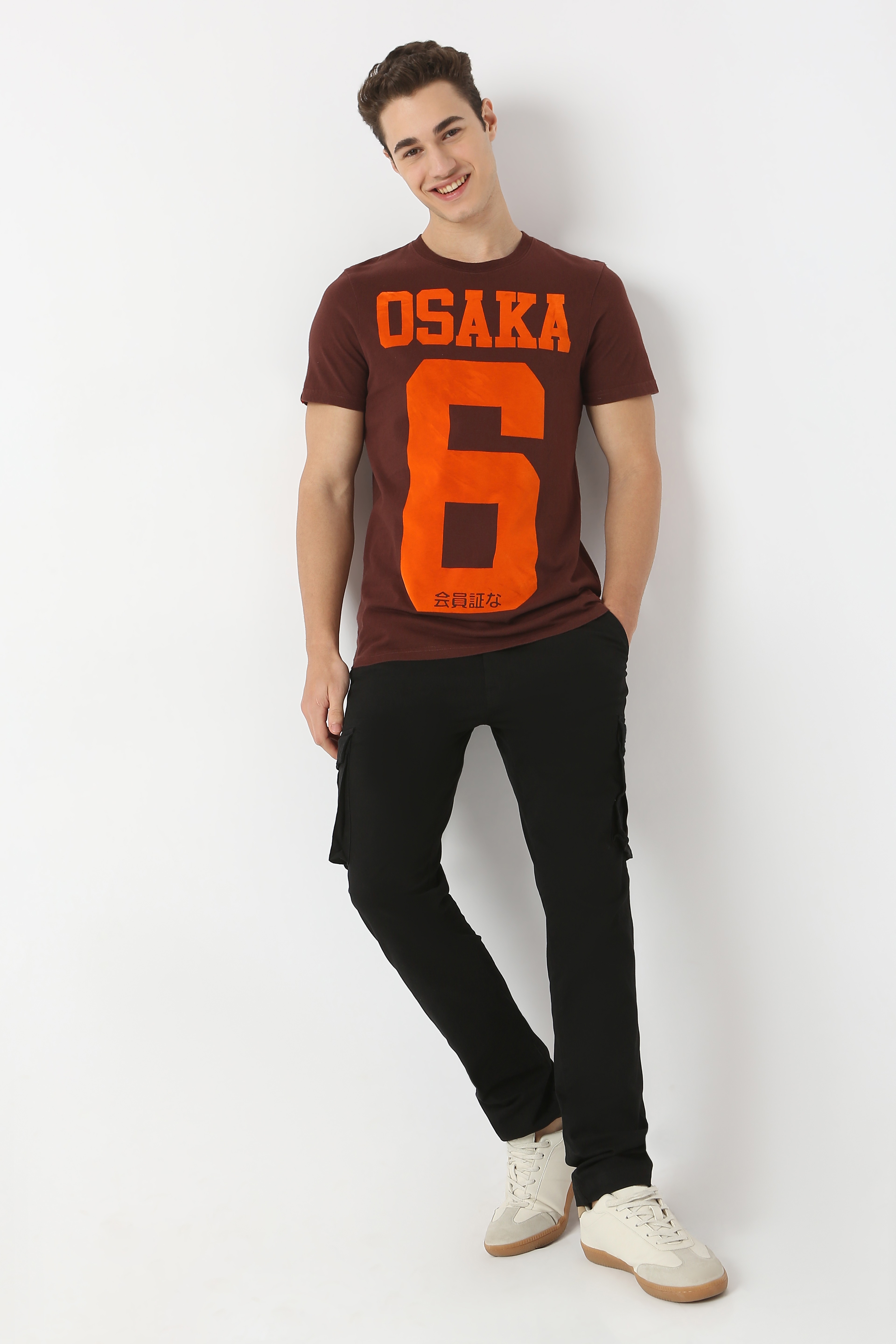 OSAKA 6 FLOCK PRINT TEE