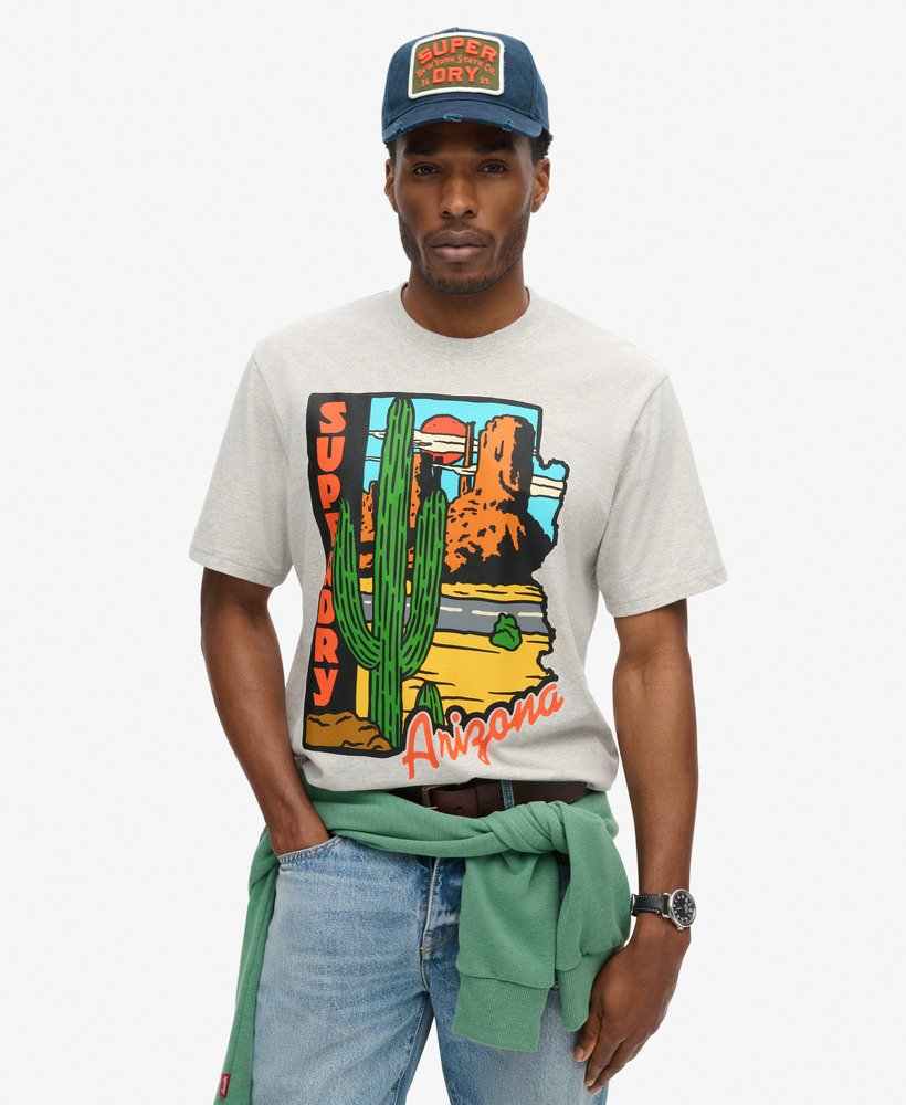 TRAVEL POSTCARD GRAPHIC TEE
