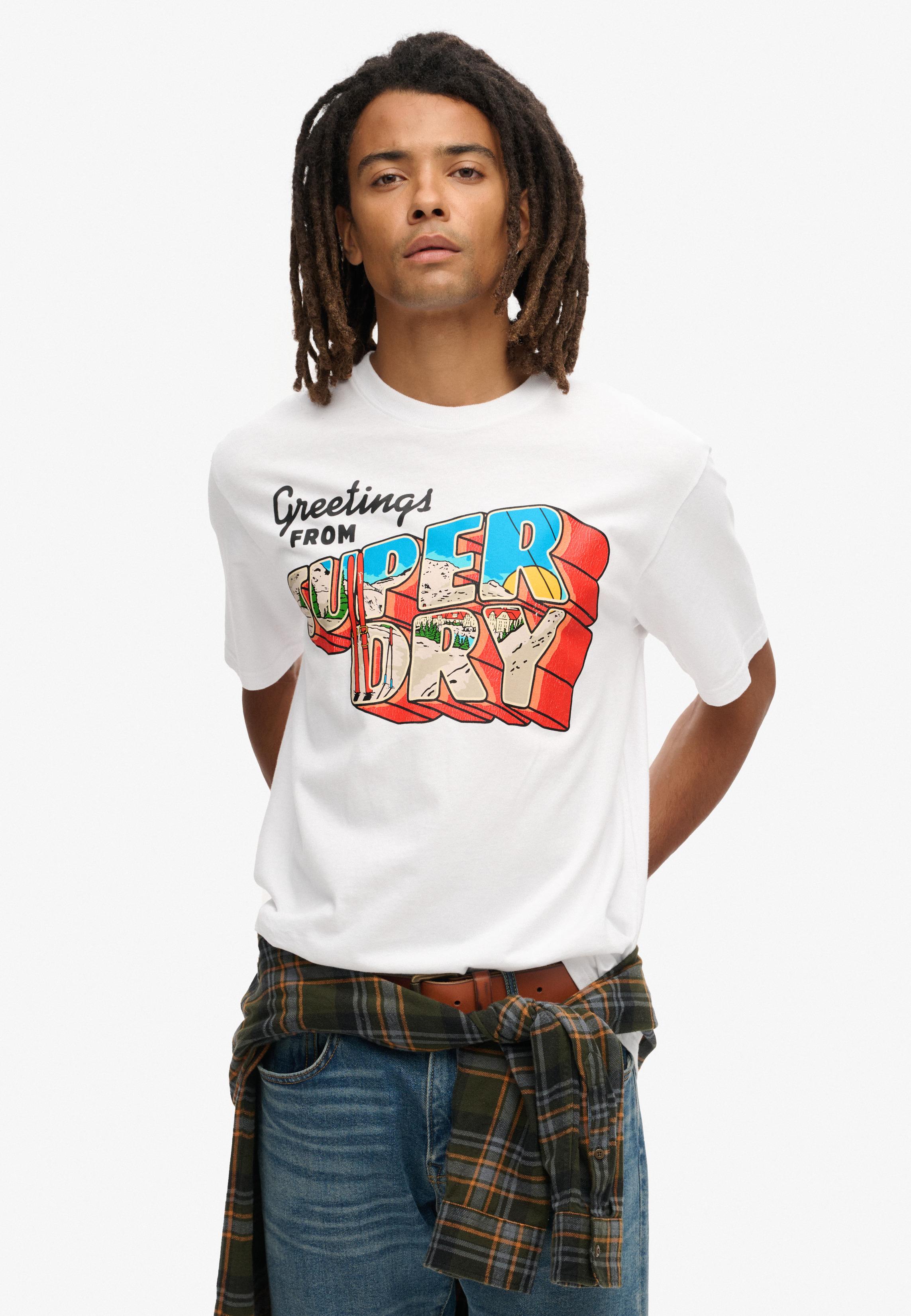 TRAVEL POSTCARD GRAPHIC TEE