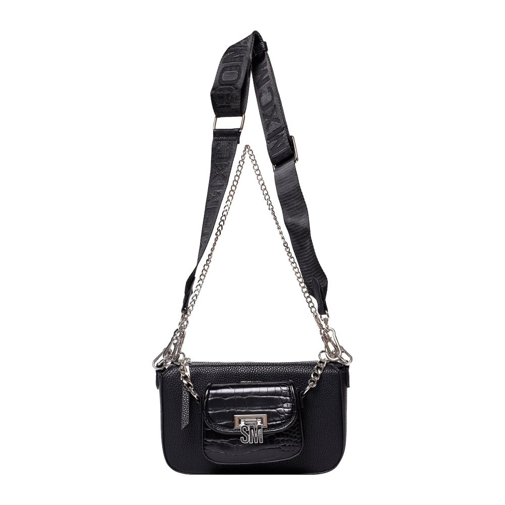 BNAIM BLACK-SILVER CROSSBODY