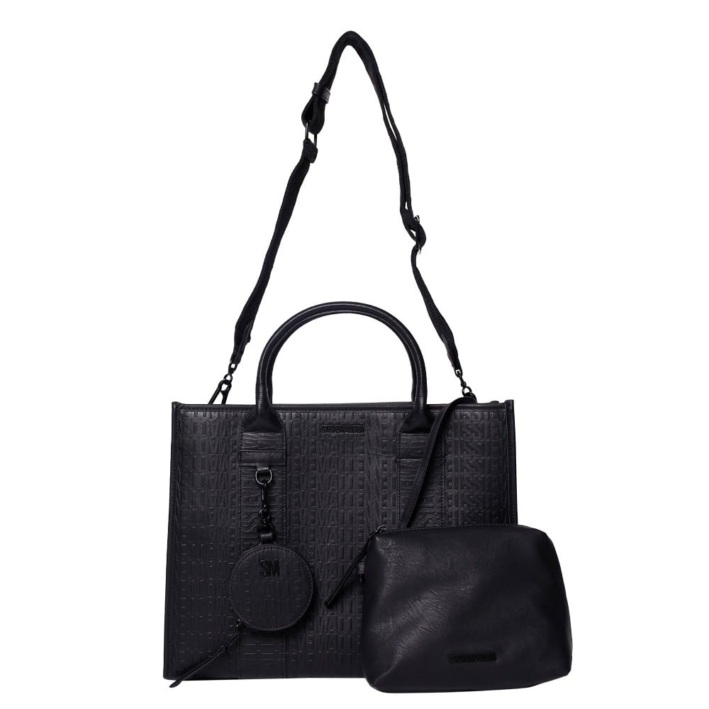 BOPTIC-E BLACK-BLACK TOTE