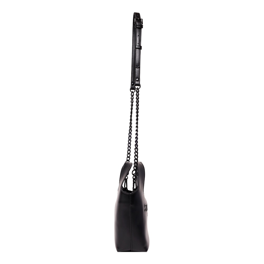 BVEENA BLACK-BLACK TOTE