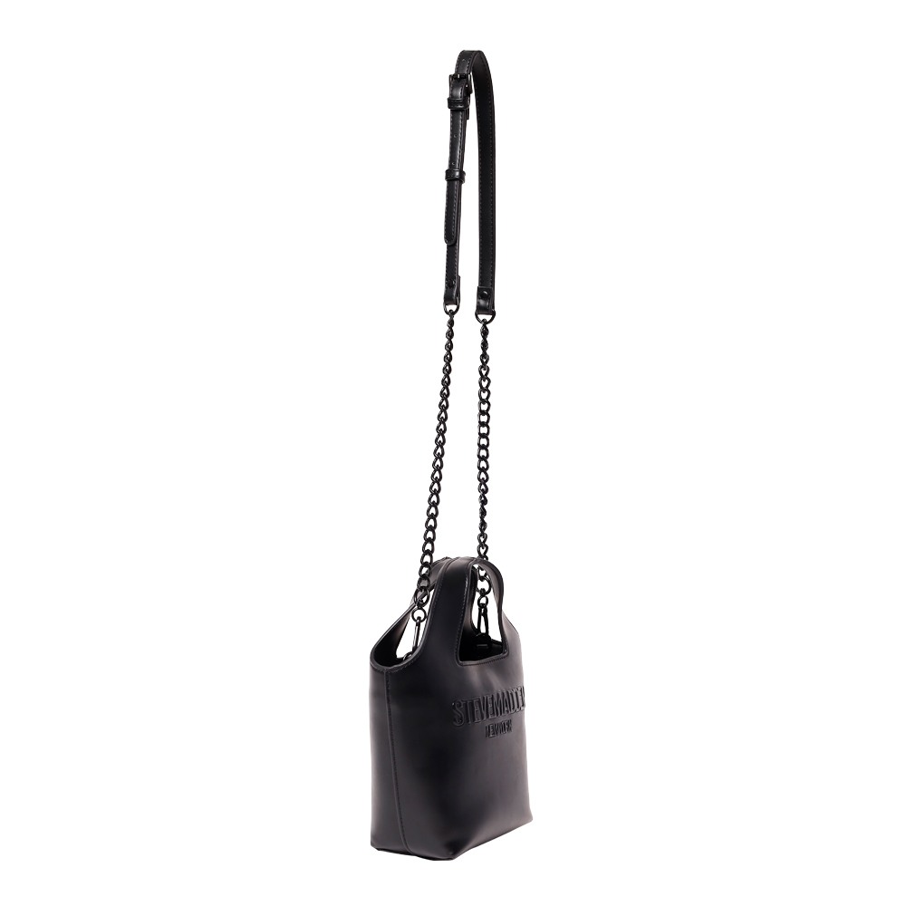 BVEENA BLACK-BLACK TOTE