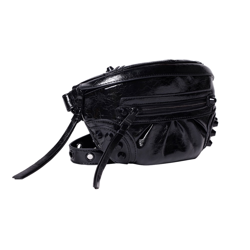 BVINA BLACK-BLACK CROSSBODY