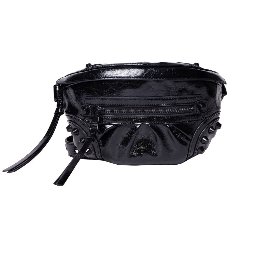 BVINA BLACK-BLACK CROSSBODY