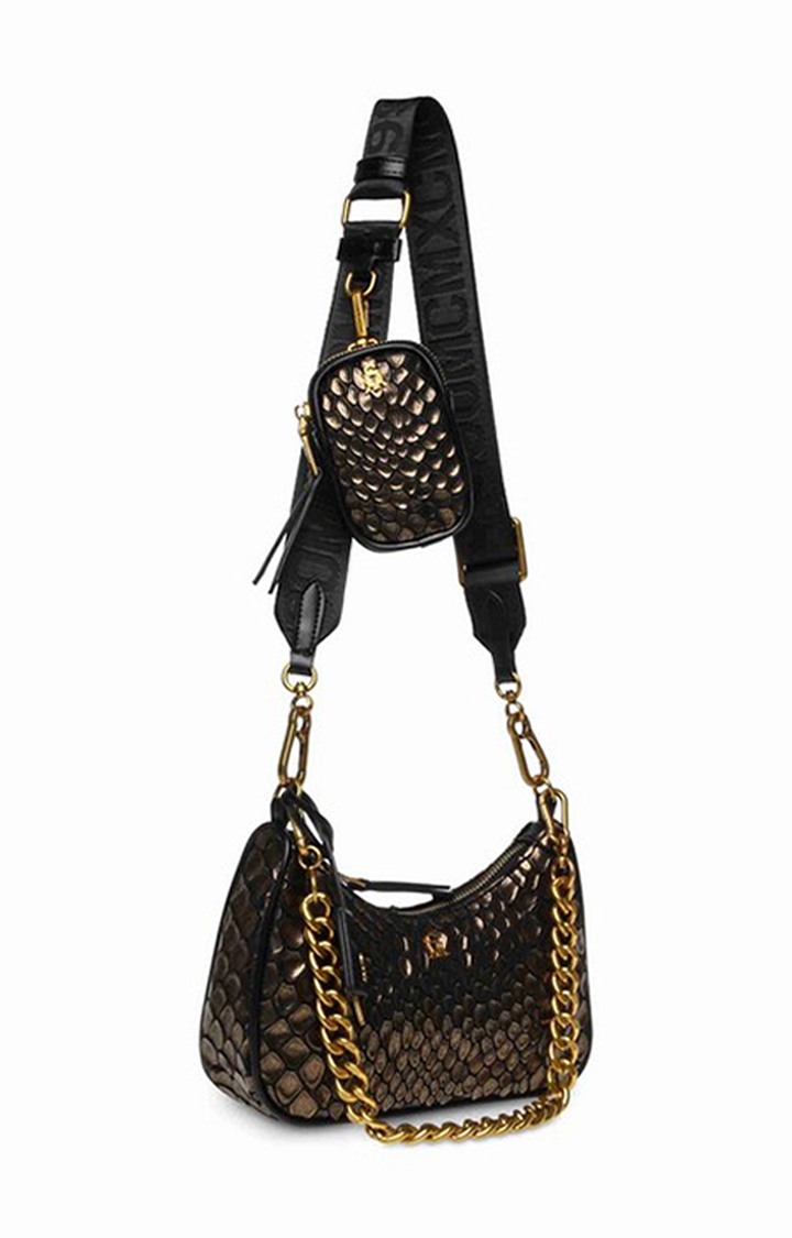 Bvitalz Gold Handbags