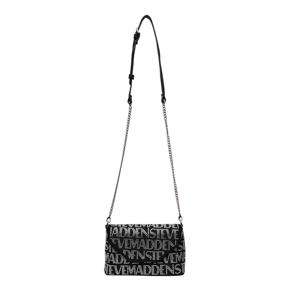BMADDEN BLACK-SILVER CLUTCH