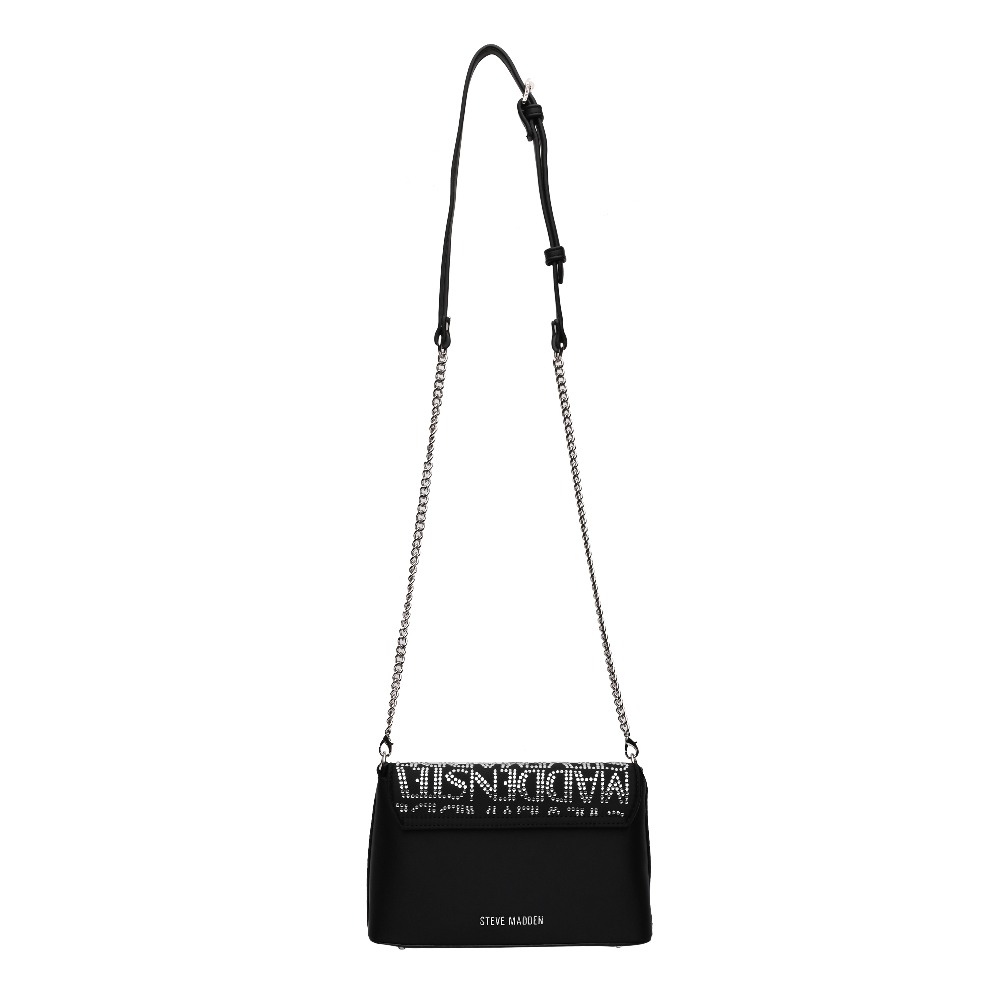 BMADDEN BLACK-SILVER CLUTCH