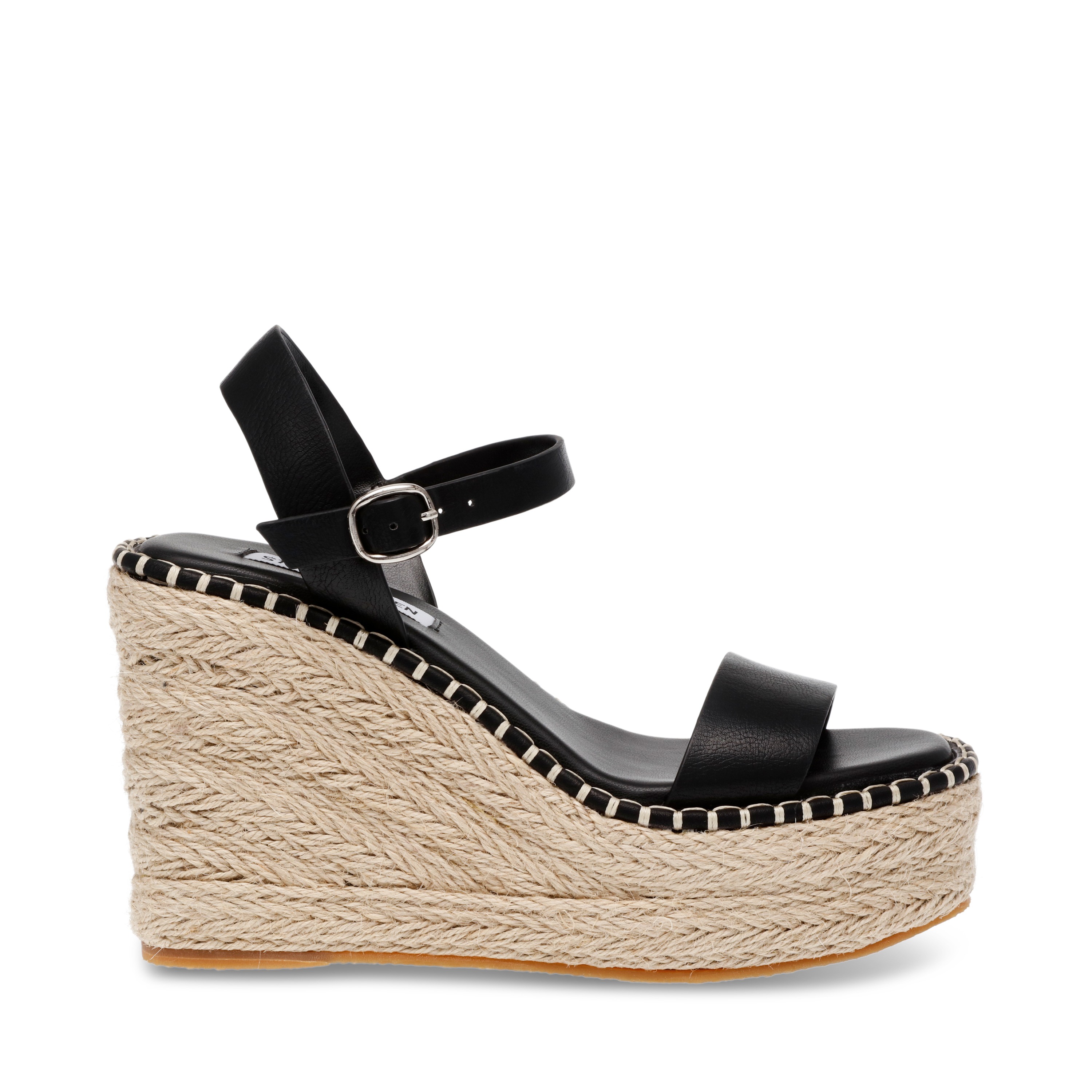 ON-EDGE-IN Black Wedges