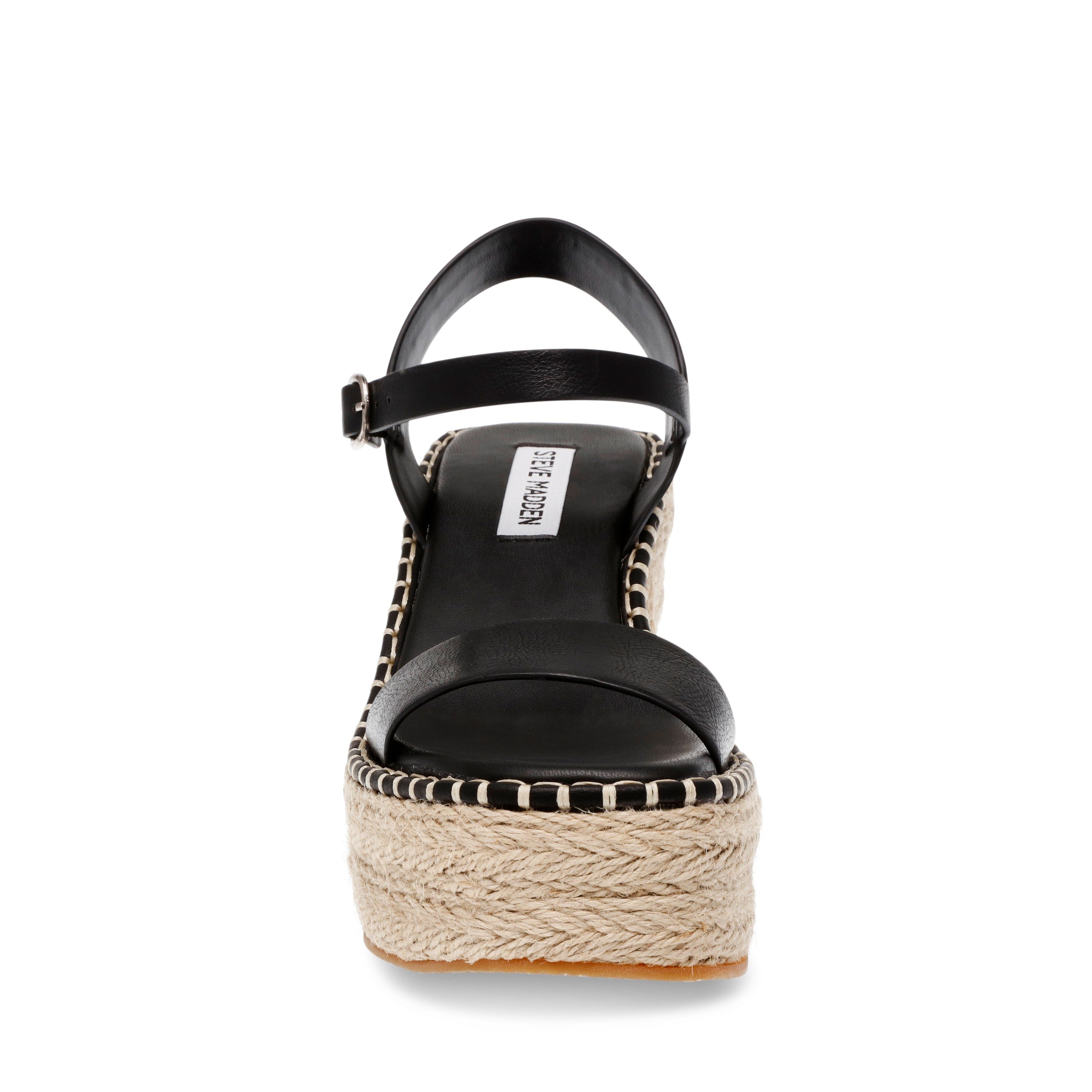 ON-EDGE-IN Black Wedges