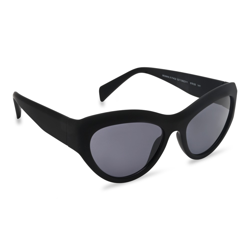 X17432 Black Rubber Sunglasses