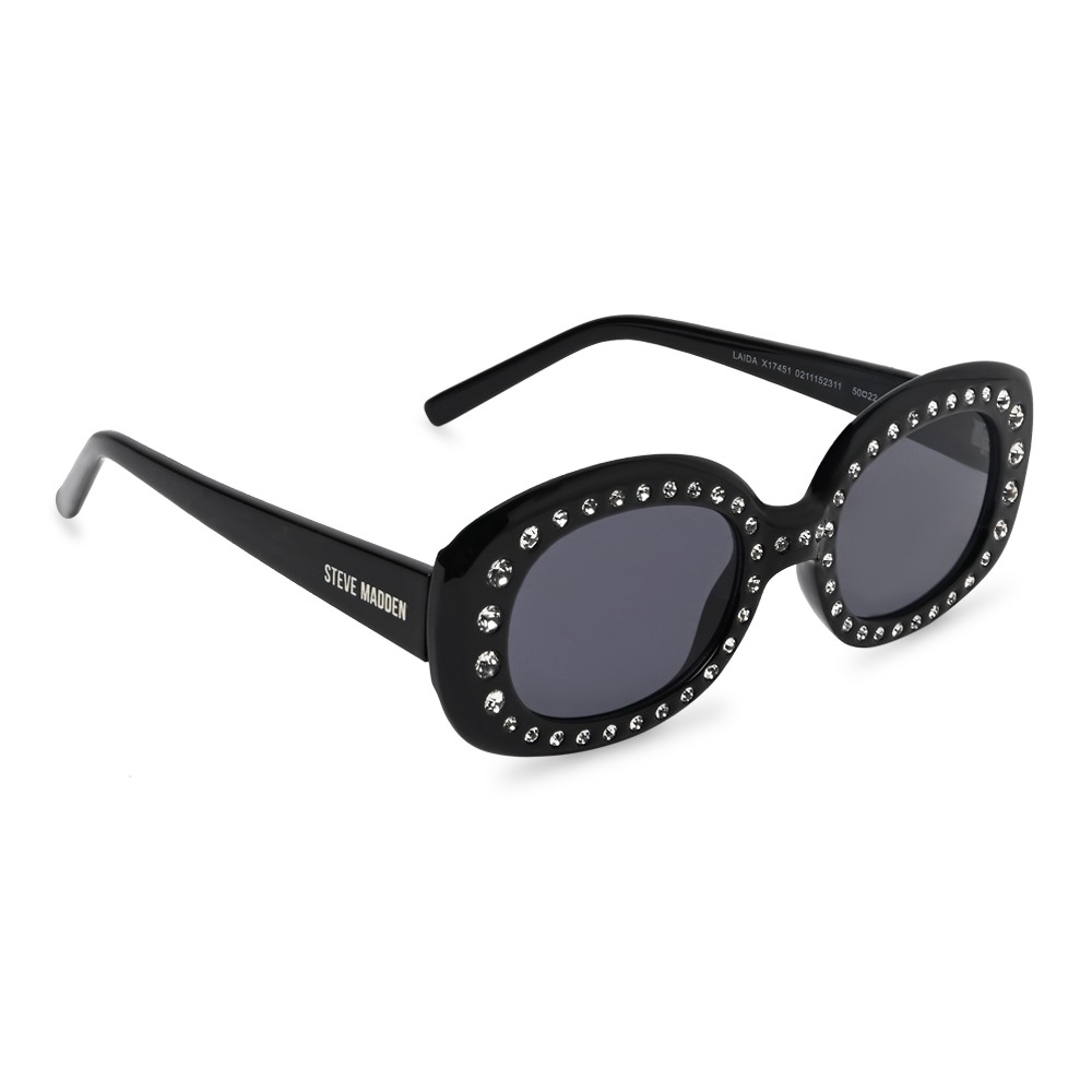 X17451 Black Opaque Sunglasses