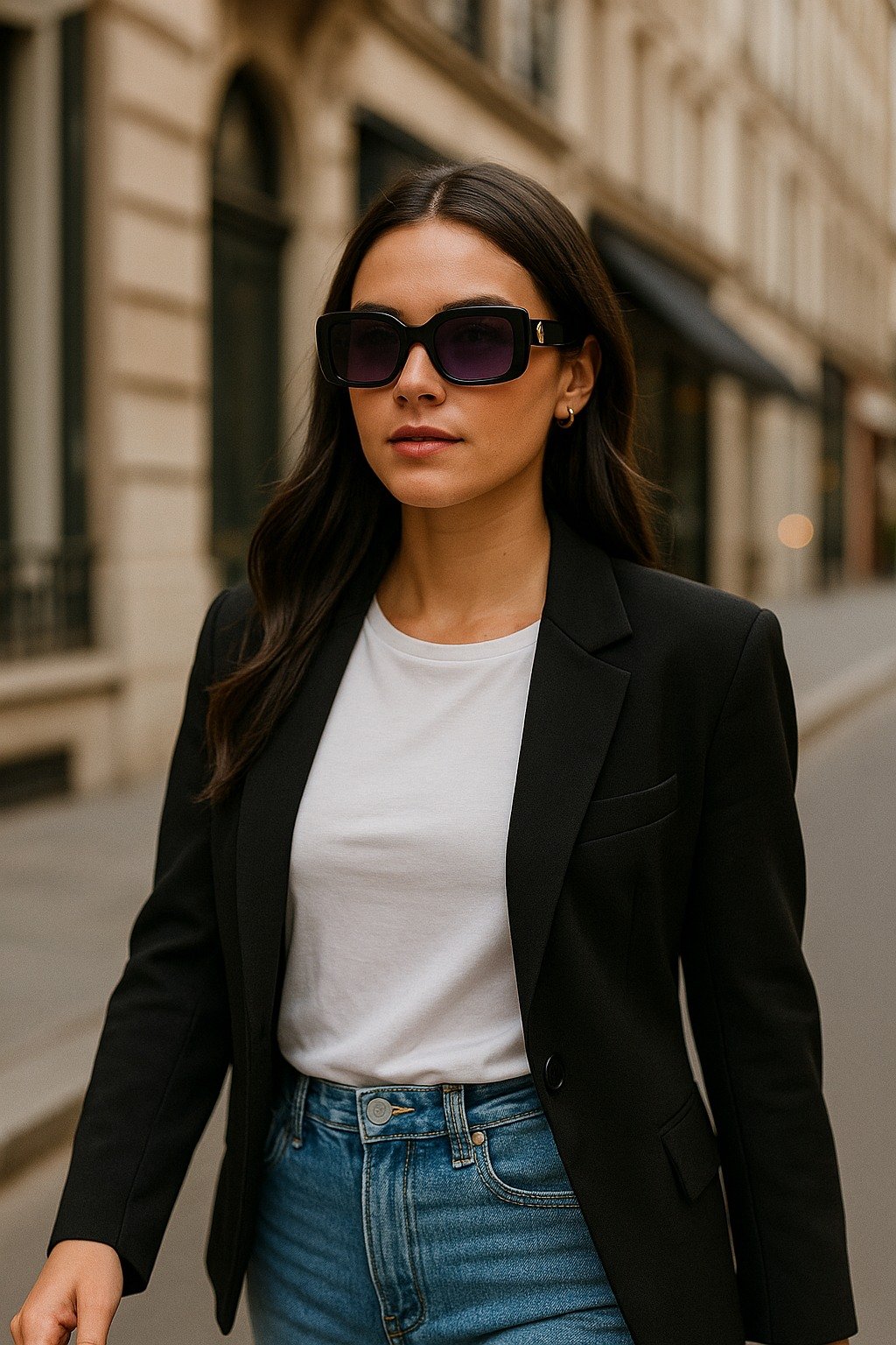 X17467 Black Sunglasses