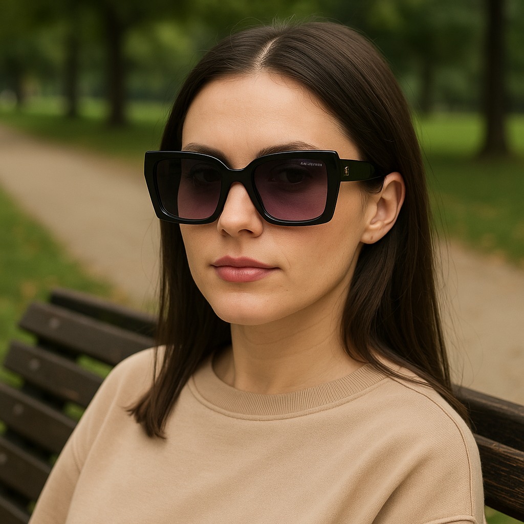 X17467 Black Sunglasses