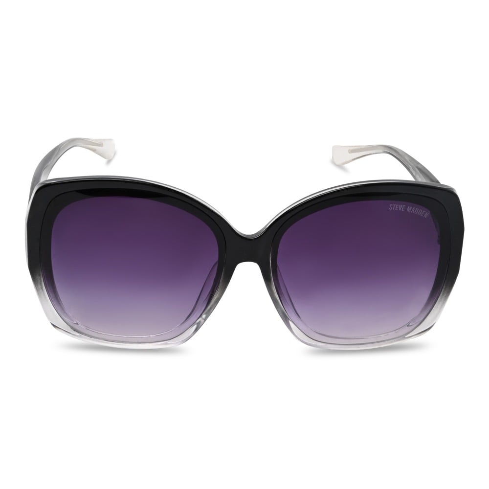 X17470 Black Gradient To Crystal Clear Sunglasses