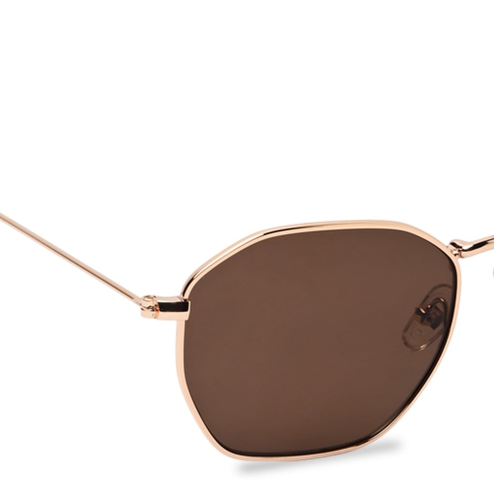 X17474 Shiny Gold-Milky Tortoise Sunglasses