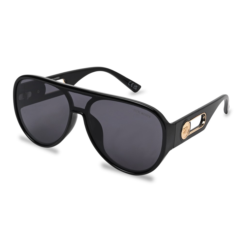 X17476 Black Opaque Sunglasses