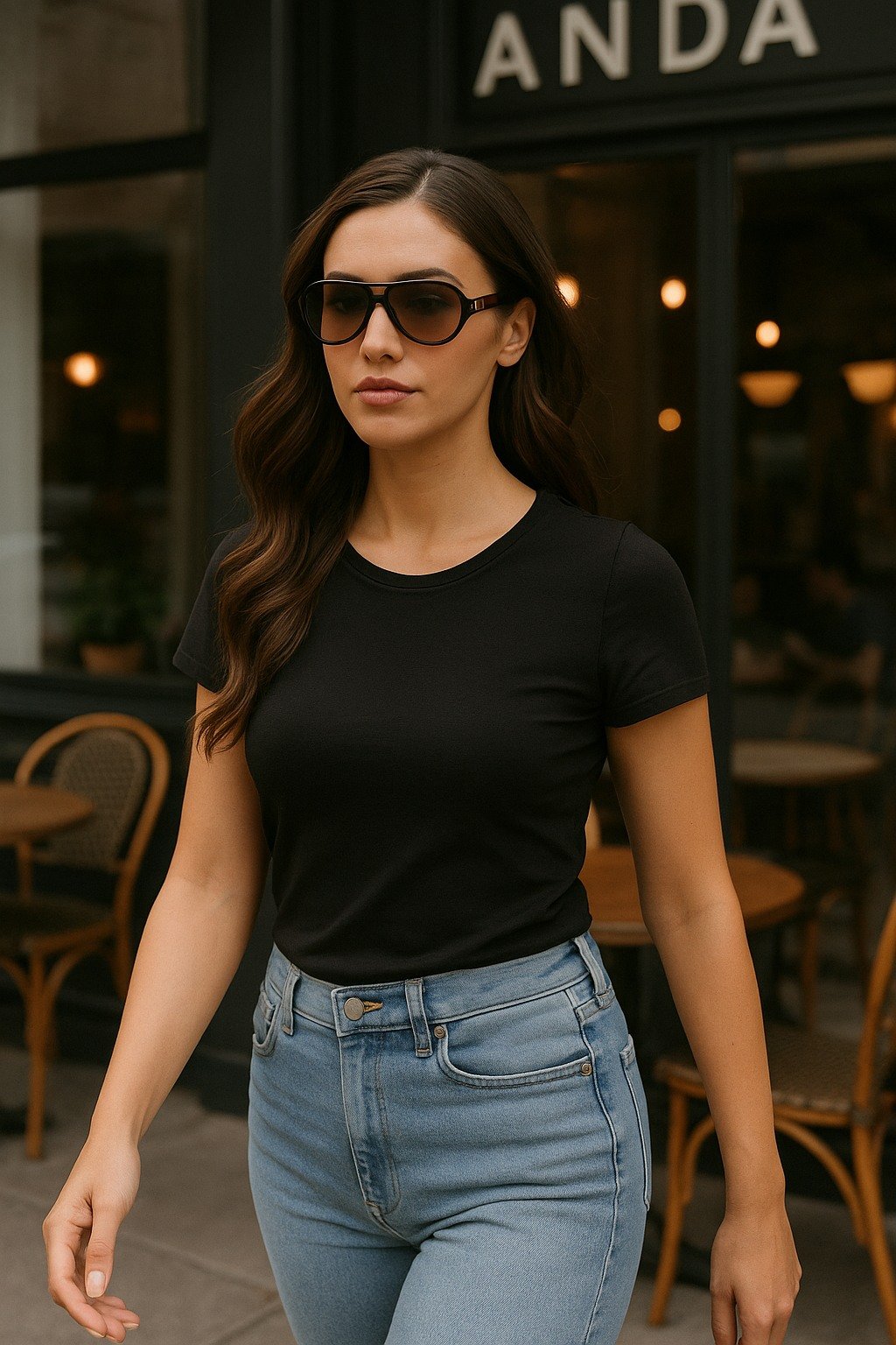 X17477 Matte Standard Tortoise Sunglasses