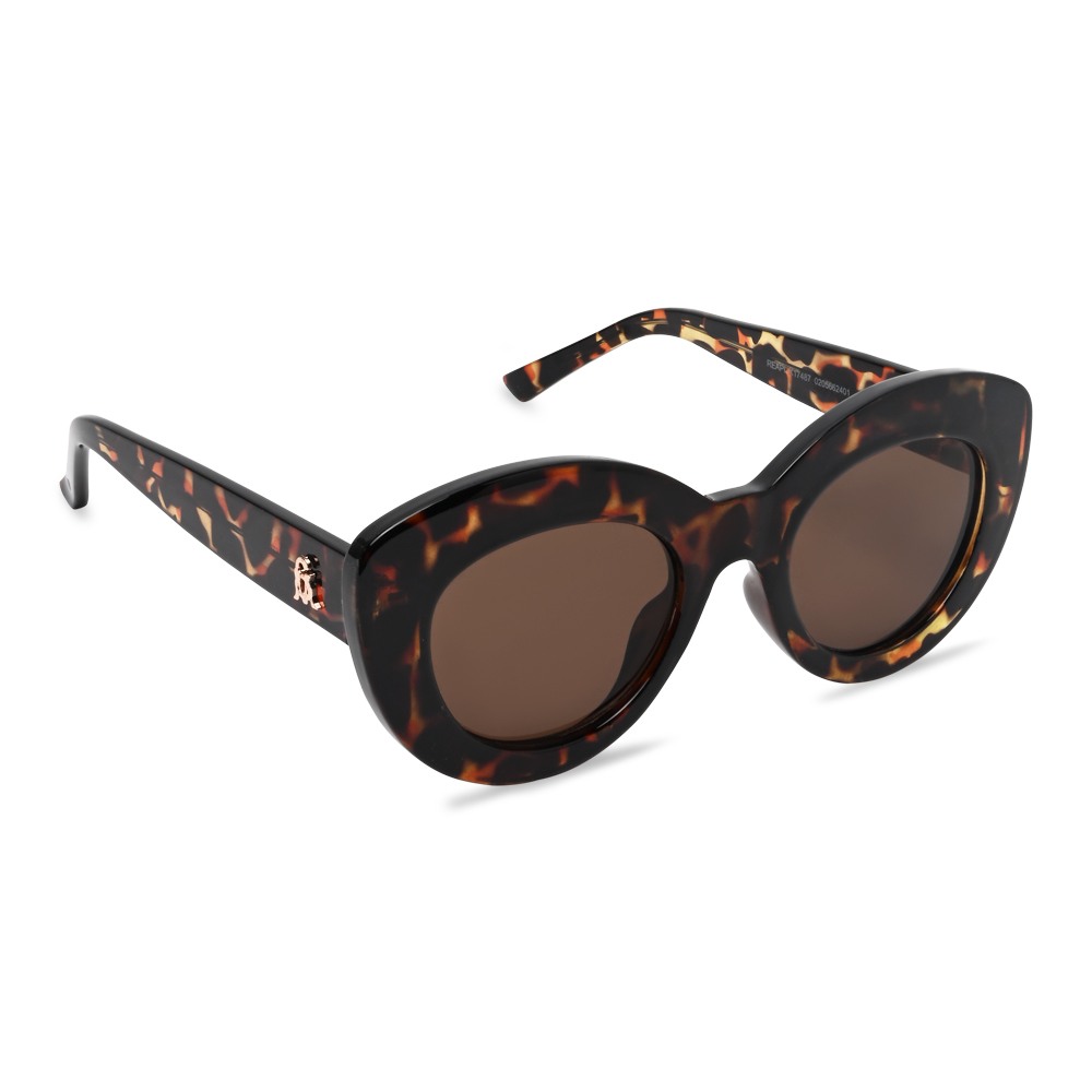 X17487 Crystal Dark Tortoise Sunglasses