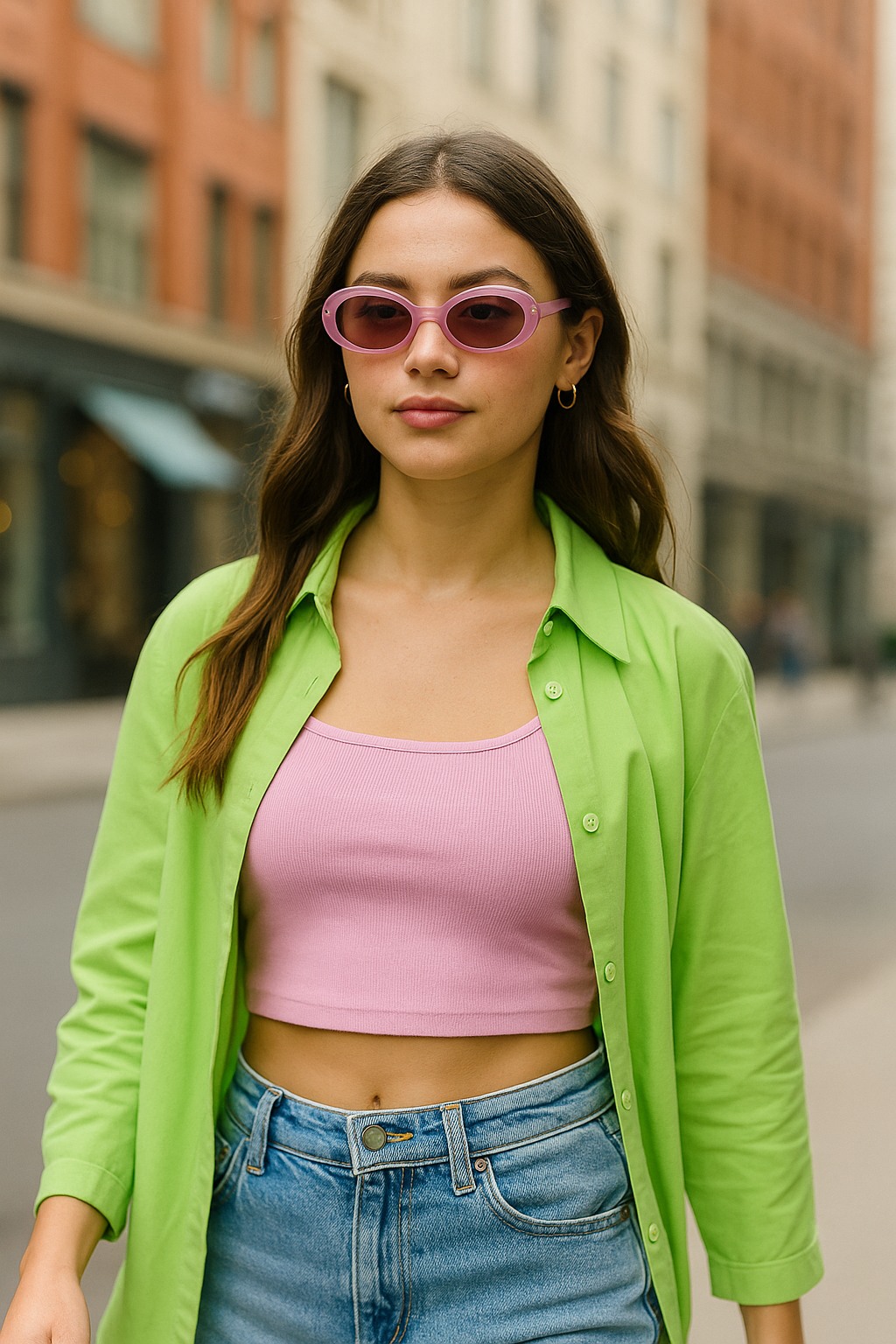 X17490 Crystal Purple Sunglasses