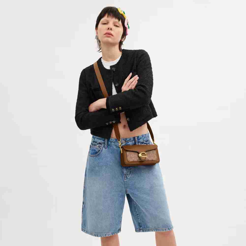 Tabby Shoulder Bag 20 In Signature Canvas