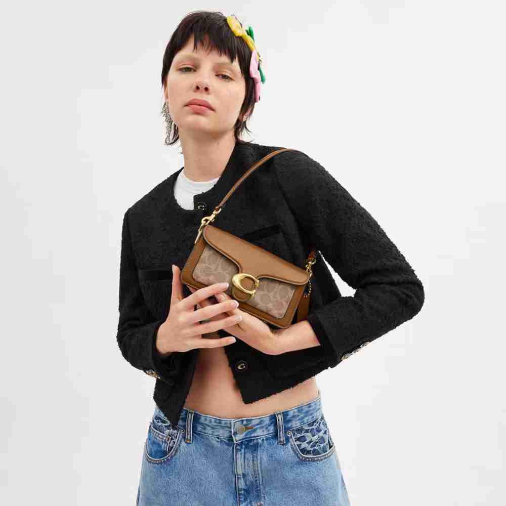Tabby Shoulder Bag 20 In Signature Canvas