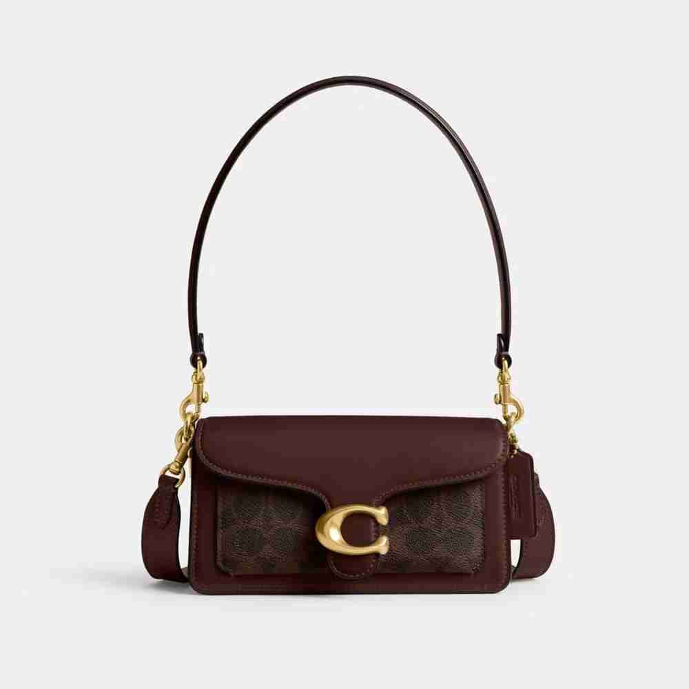 Tabby Shoulder Bag 20 In Signature Canvas