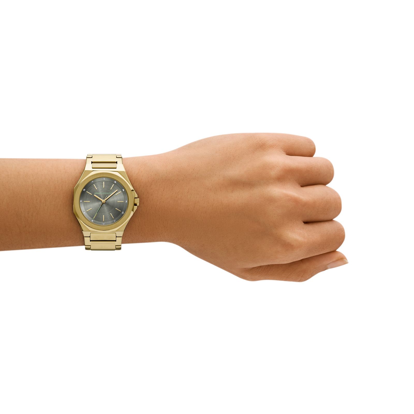 Armani Exchange Gold Watch AX4614