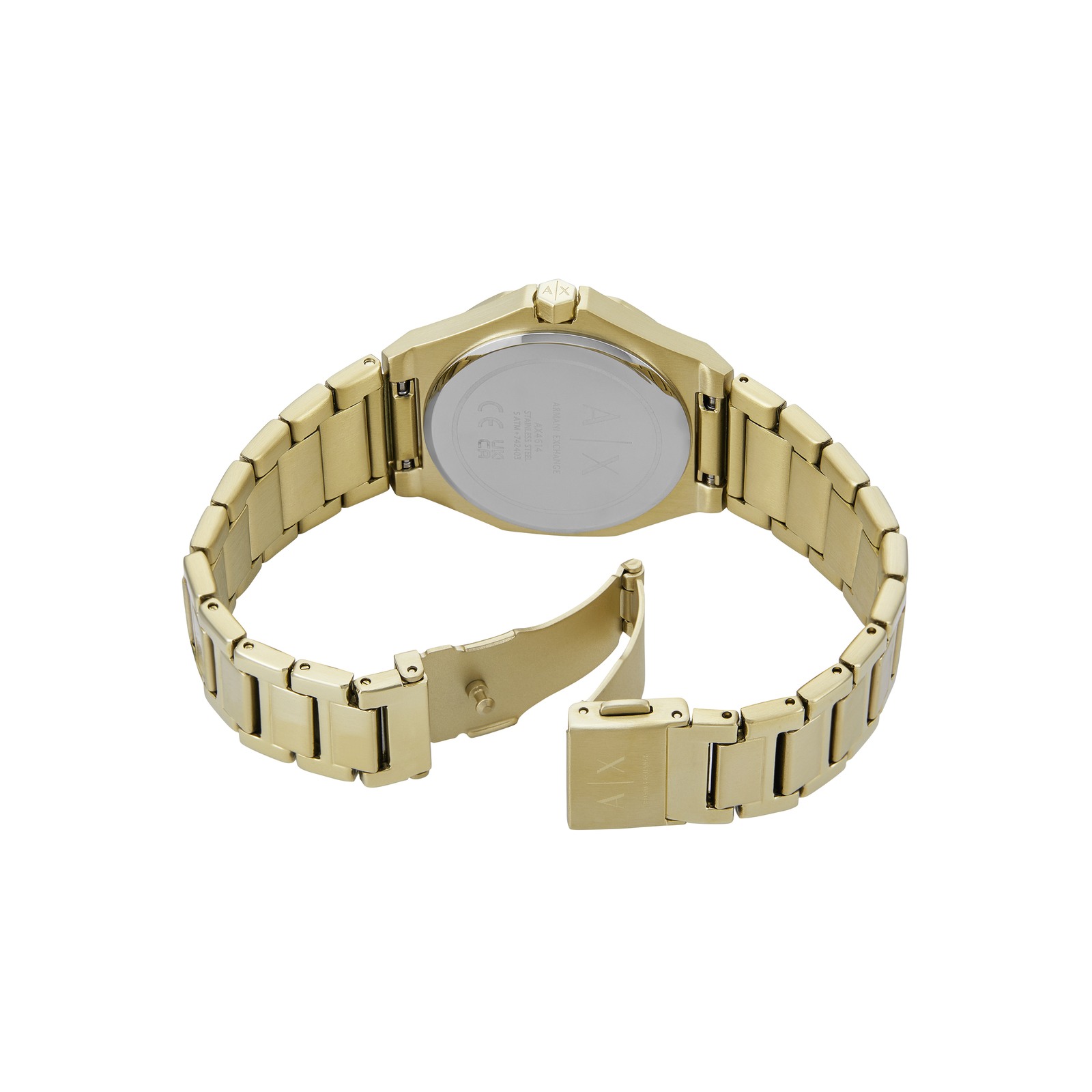 Armani Exchange Gold Watch AX4614