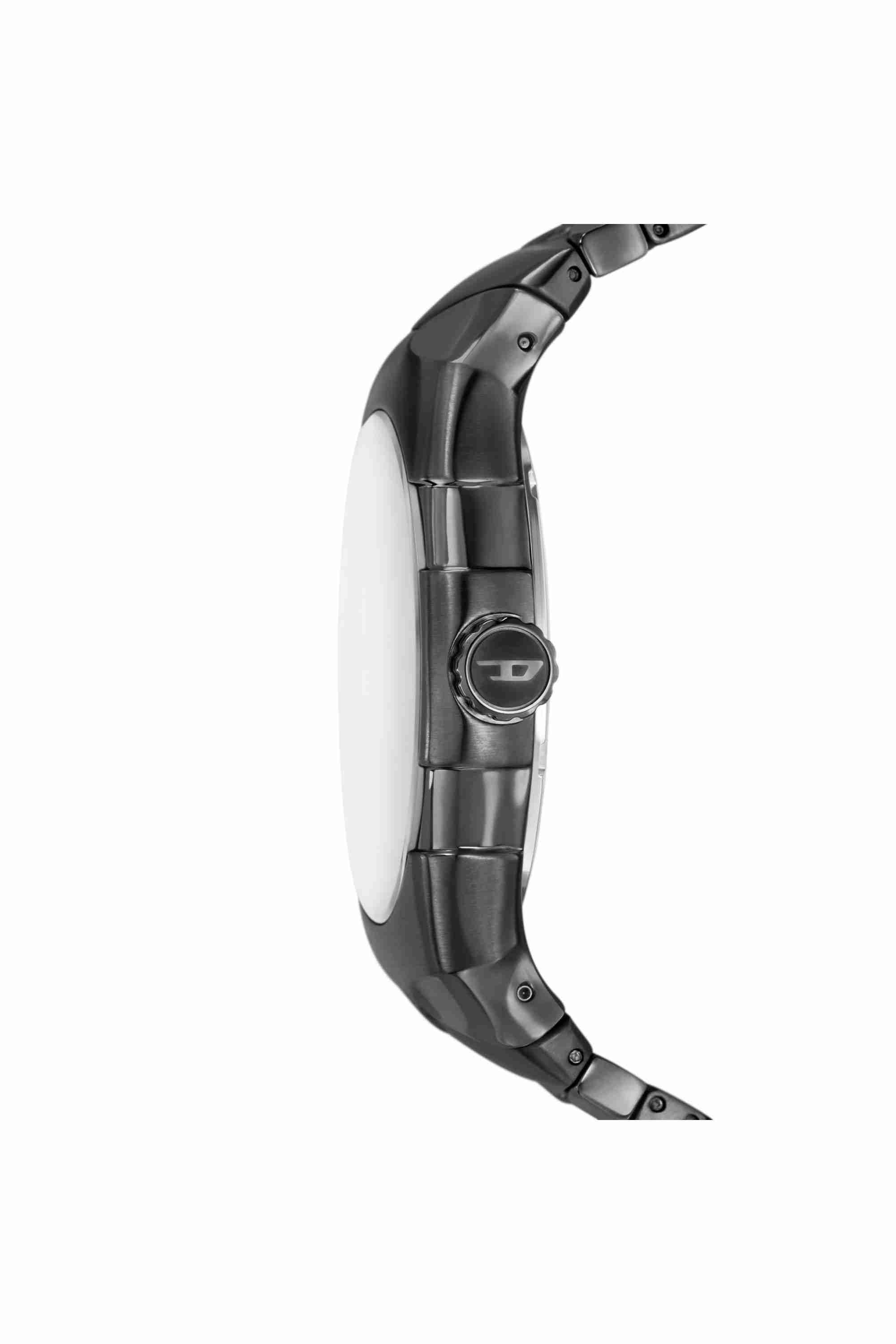 Black D-Sruptor Stainless Steel Watch