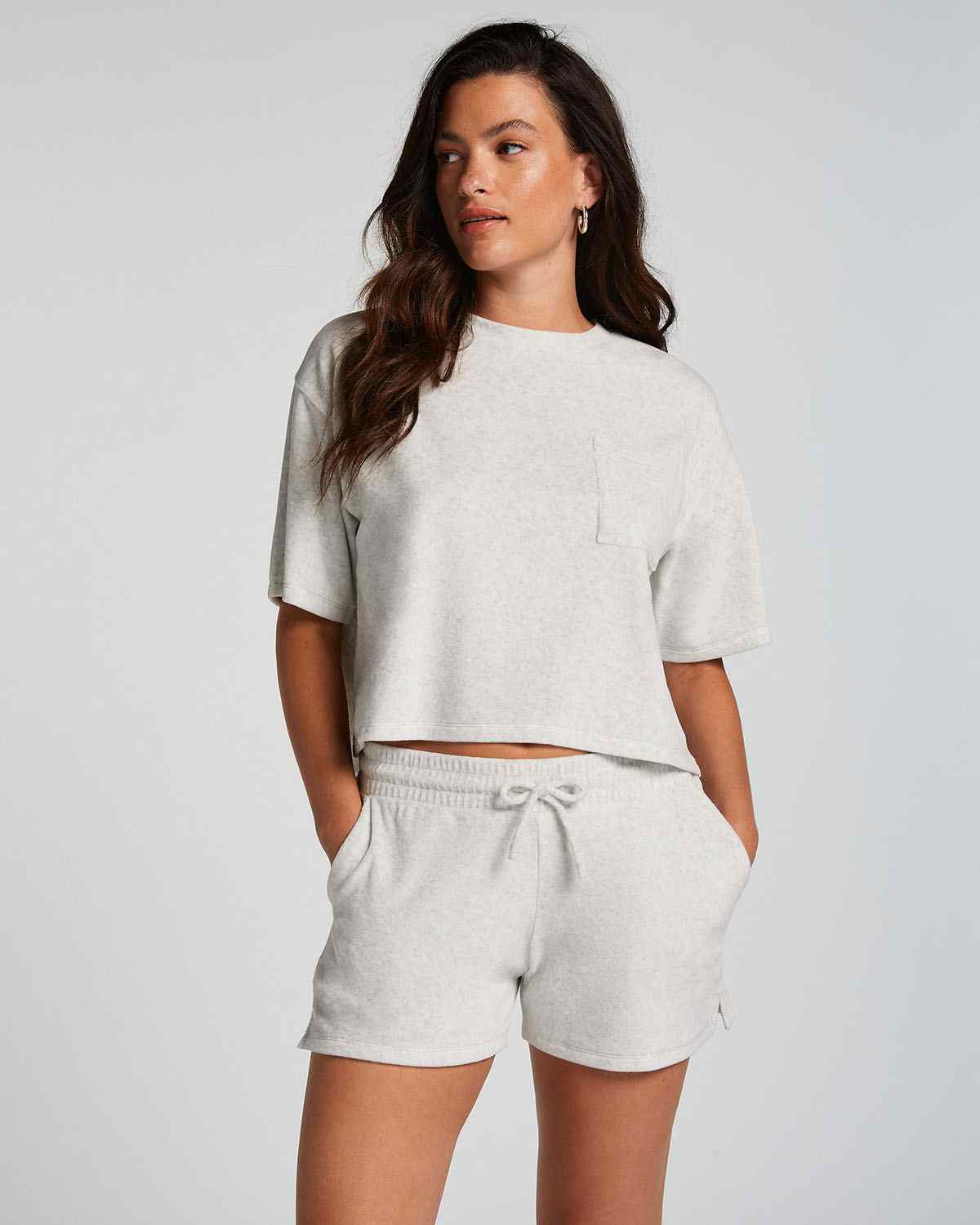 Short Cotton Velours