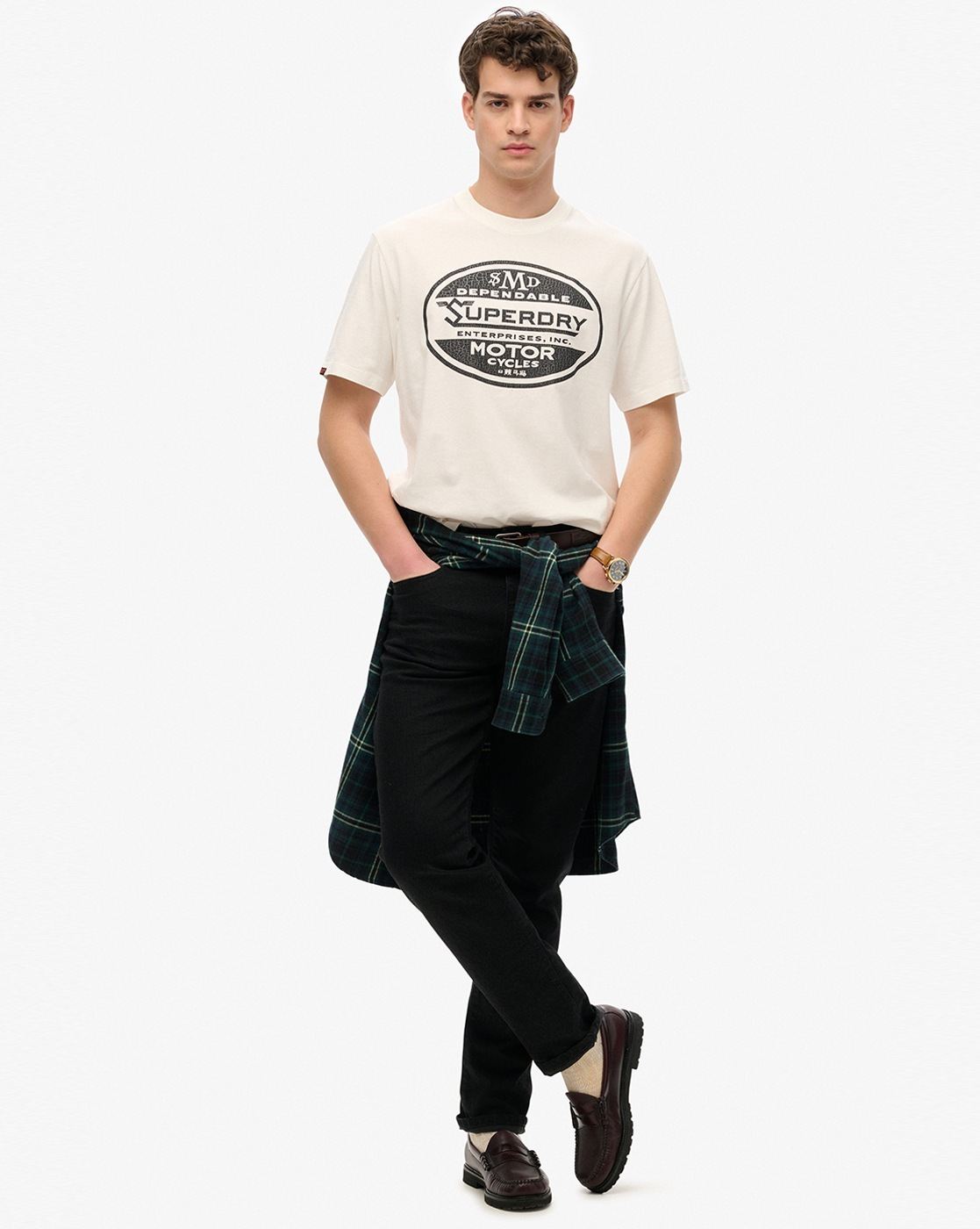 VINTAGE BIKER LOOSE TEE