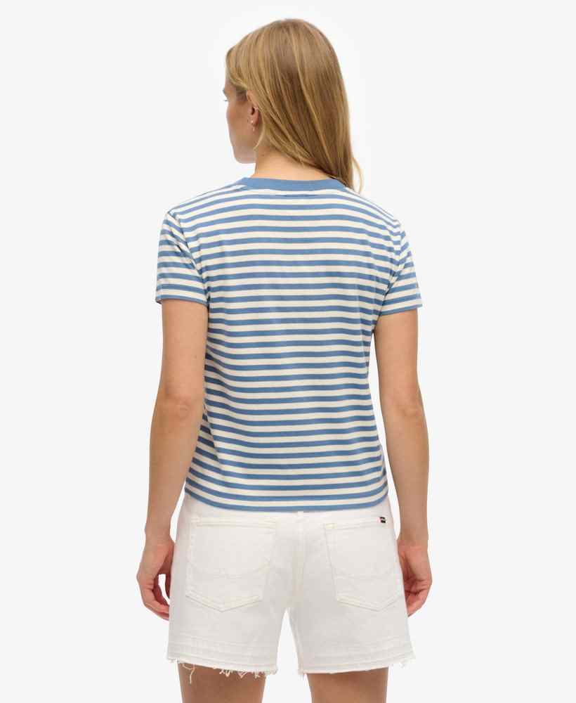 ESSENTIAL LOGO STR FITTED TEE
