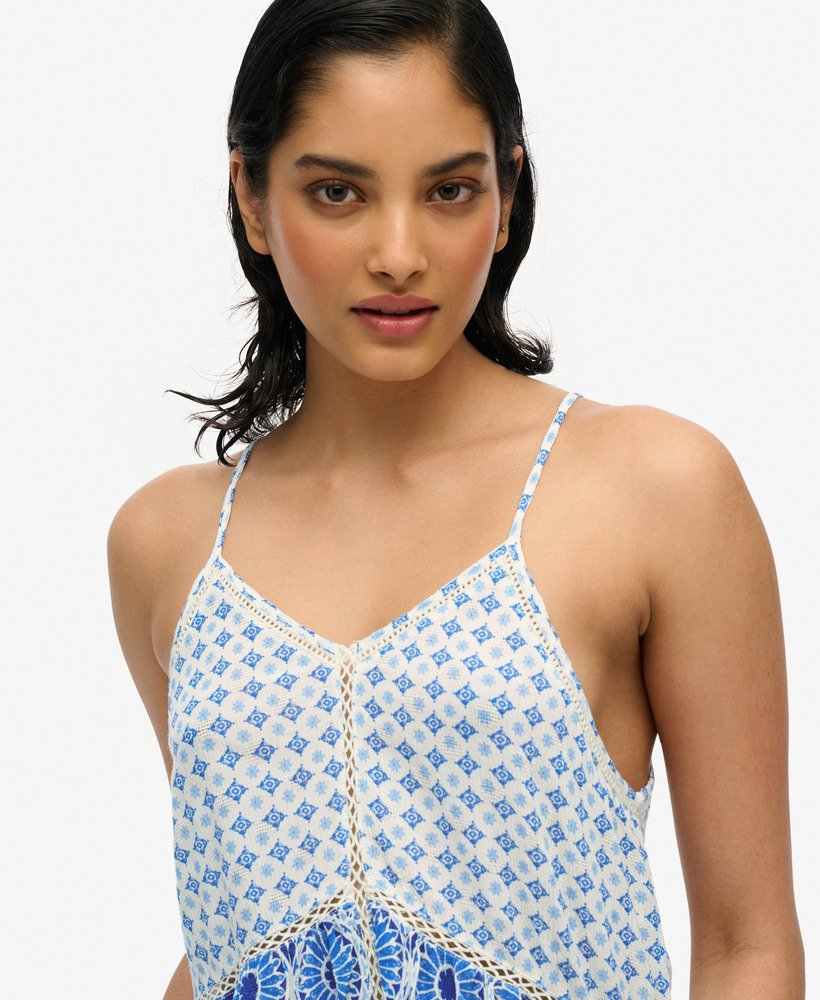 VINTAGE LADDER TRIM CAMI