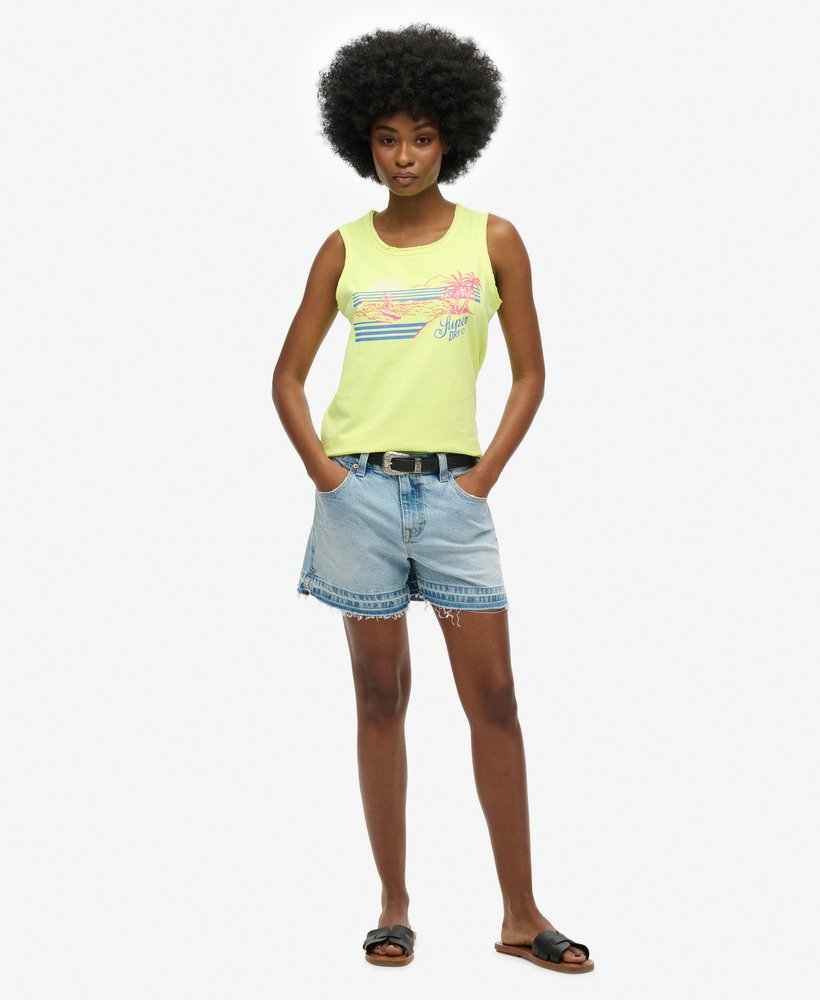 OUTDOOR STRIPE SCOOP NECK TANK