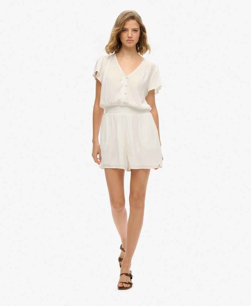 SS PRINTED PLAYSUIT