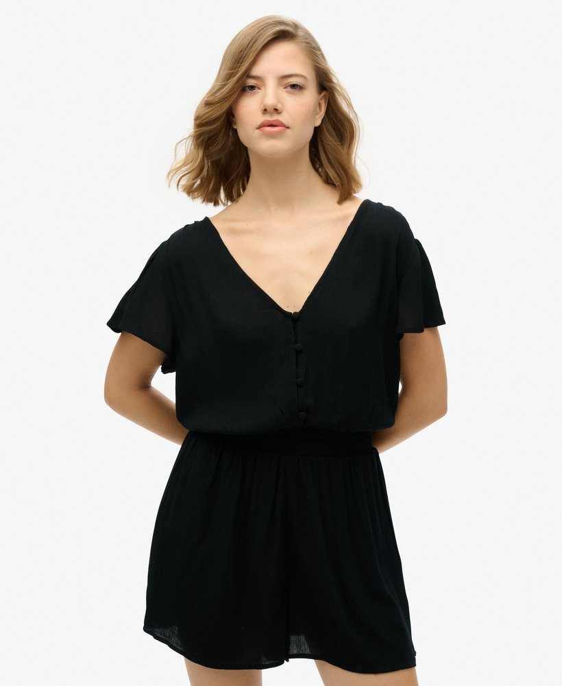 SS PRINTED PLAYSUIT