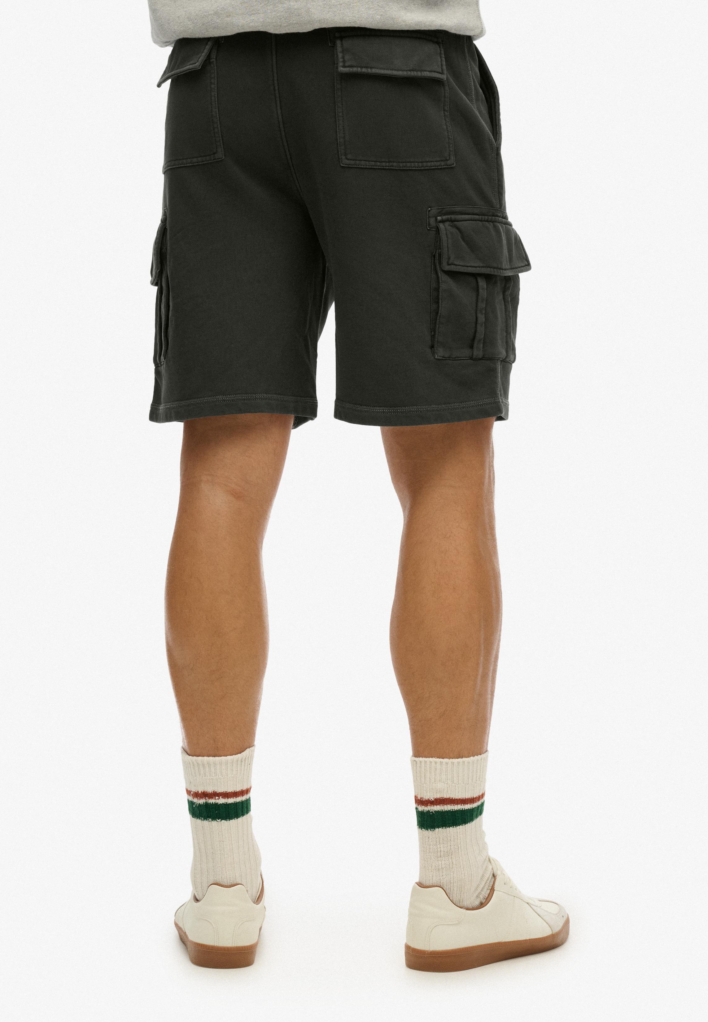 CONTRAST STITCH CARGO SHORT