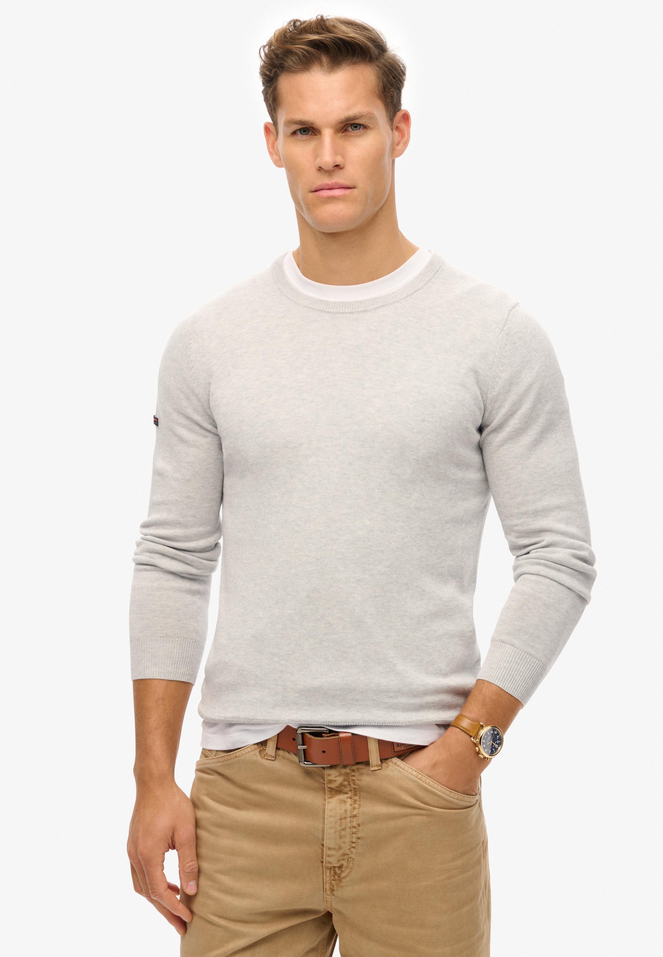 ESSENTIALS LW KNIT CREW