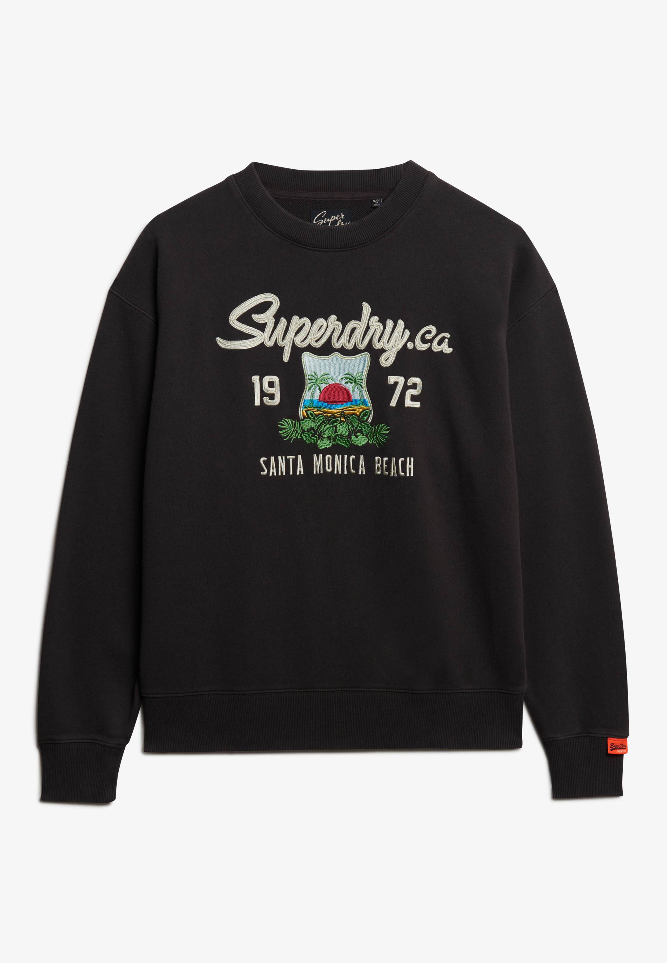 SOUVENIR GRAPHC EMB LOOSE CREW