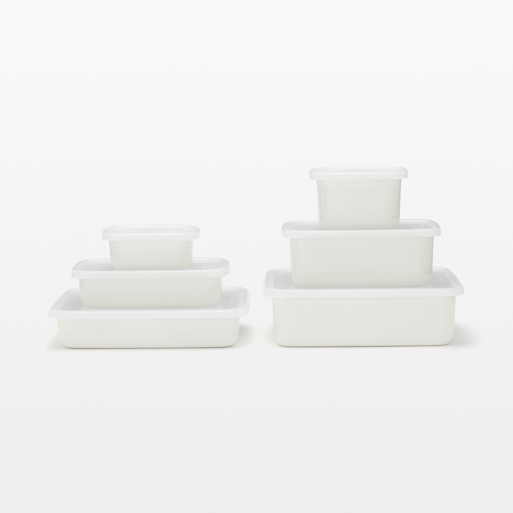 MUJI | Enamel container Seal lid M