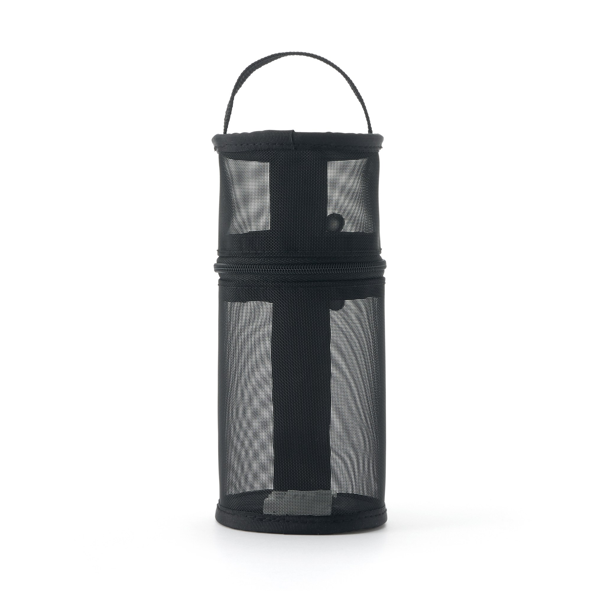 MUJI | Nylon mesh Vertical/horizontal pen case