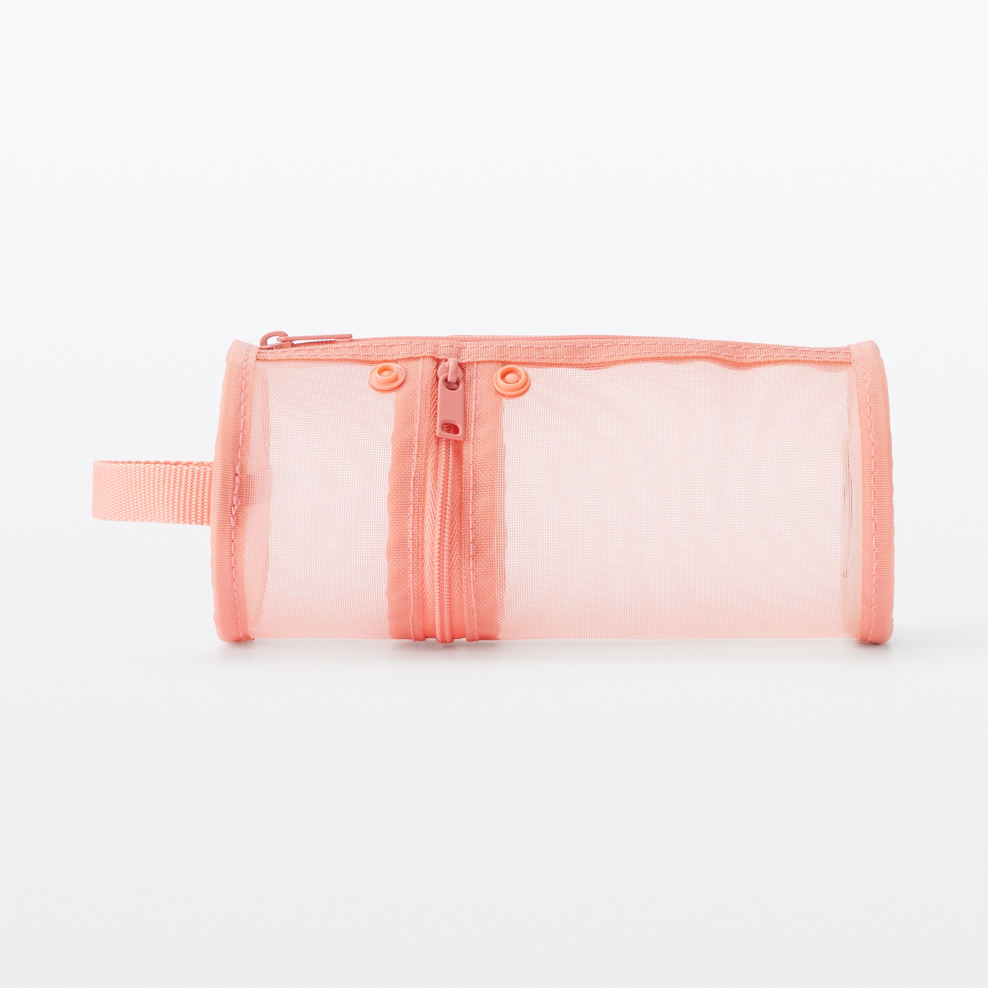 MUJI | Nylon mesh Vertical/horizontal pen case